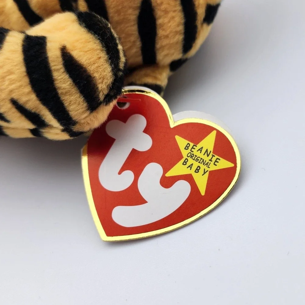 TY Beanie Baby - STRIPES the Tiger (8.5‎ inch)